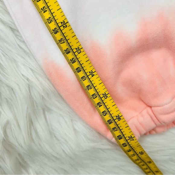Vineyard Vines Pink White Orange Tie-Dye Joggers Sweatpants Women’s Sz L - Picture 10 of 11